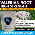 Valerian Root 20.1 Extract 11'000mg Capsules -High Strength Sleep Aid Supplement