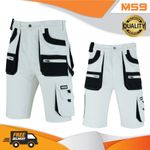 Men's Cargo Painter Multi Pockets Work Worker Working Shorts