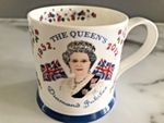 Cath Kidston Churchill Mug Diamond Jubilee of  Queen Elizabeth II  Bone China