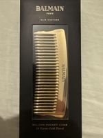 Balmain 14K Gold Plated Pocket Comb