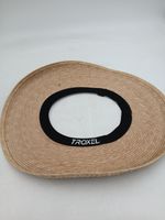 Troxel Helmet Brimmer Size A Natural Straw Equestrian Riding Sun Shade