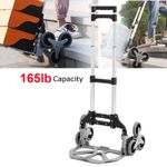 Heavy Duty Folding Sack Truck Industrial Hand Trolley Warehouse Car Cart 75kg
