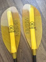 Warner Shuna Straight Glass Carbon paddle (Amber) Small 