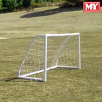 M.Y 8ft x 4ft Football Goal - Easy Setup - Fast Delivery