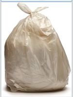 Safewaste Clear Compactor Sacks 20kg Extra Heavy Duty 850x1168mm - 100pcs