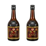Pagoda Brand 5 Years Aged Shaoxing Huadiao Rice Wine 600ml 16% ABV, Pack of 2