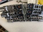 Lot 8 x Genuine Dell R-series  Caddy Tray 2.5" SFF Server KG7NR G176J + Screws