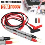 Universal 20A Digital Multimeter Test Leads Probes Volt Meter Cable 1000V