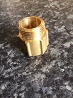 Gas Meter Adaptor - 1 BSP TF X 1 BS 746 M