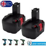 2x For Bosch 14.4V Battery 4800mAH BAT140 BAT038 BAT040 2607335533 PSR1440 Ni-MH