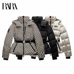 Winter Women Thick Comfy Long Quilted Padded Parka Coats Warm Hooded Jacket 2025