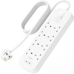 Belkin 8-Outlet Surge Protector Power Strip Wall-Mountable 8 AC Outlets 2 USB-C
