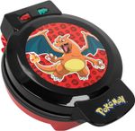 Pokemon Waffle Maker Squirtle Charizrd or Eevee UK Plug Non Stick Easy Clean