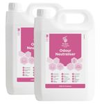 2 x 5Ltr Evans Vanodine Odour Neutraliser Pet Odours,Tabacoo,Urine Air Freshener