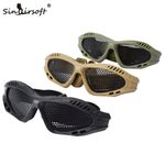 Tactical Military Goggles Airsoft Bb Metal Mesh Eyewear Eye Protection Glasses