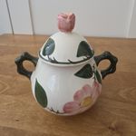 Beautiful Villeroy & Boch WILDROSE Handled Sugar Bowl 