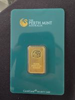 Perth Mint 10g Gold Bar Green Card