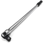 18" Breaker Bar Wheel Brace Strong Arm Wrench Knuckle Power Bar 1/2" Drive