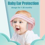 ABS Noise Cancelling Headphones Infant Ear Muffs  for Babies and Toddlers