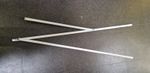 WHITE CURVED ROOF BARS/ SPARE PARTS,FOR OUTSUNNY  POP UP GAZEBO FRAMES