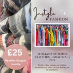 Wholesale Grade A Bundle of 15 Women's Summer Clothes - Bargain Lot! 