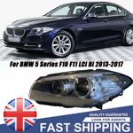 Right Driver Side For 2013-2017 BMW 5 Series F10 F11 LCI Bi Xenon Headlight UK