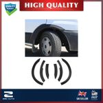 FOR FORD TRANSIT MK7 2006-2013 BLACK WHEEL ARCH COVERS FENDER PROTECTOR 6PC