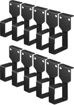 10-Pack 1U Vertical Cable Management D-Ring Hooks