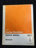1959 - 1973 Harley Davidson Service Manual Catalog Book Servi-Car 99486-73