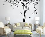 Tree Autumn Bird Forest Living Room Wall Stickers Vinly Decal Decor UK RU248