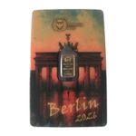 Germania Mint WMF Berlin Bear 1g 999.9 fine gold bar limited mintage 2026 pices.