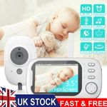 3.5″ Wireless Baby Monitor with Camera LCD, 2-Way Talk, IR Night Vision New