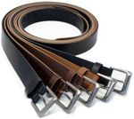 Ashford Ridge Full Leather Belt 40mm - Made in England - Size 28" - 60" 5 Colour