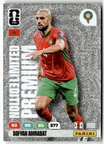 Panini FIFA World Cup Adrenalyn 2026 Sofyan Amrabat Rookie Premium LE