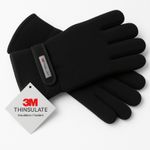 Mens Gloves Thinsulate Thermal Insulation Fleece Lined Adults Warm Winter Wear