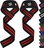 AQF Weight Lifting Straps Gym Hand Bar Wrist Support Deadlift Training Workout