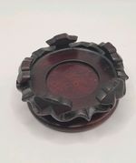 Vintage Chinese Rosewood Display Stand   Coster  7 cm Diamiter