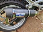 Honda NC 750S 750X sports exhaust complete with link pipe removable baffle