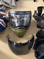 Empire EVS Adult Full Face Paintball Mask Goggles Green/Black Tinted Lens