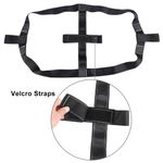 Motorbike Rear Wheel Tie Downs [Black]