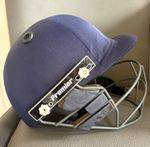Masuri Club Full Face Cricket Helmet 51-54cm Blue Face Guard Ventilated