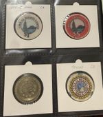 Cher Ae Heights Casino, Lot Of 4 Casino Chips
