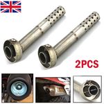 Motorcycle 48mm Angled Exhaust Muffler Insert Baffle Can Bend DB Killer Silencer