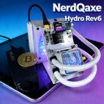 NerdQaxe++ Hydro Rev 6.1 - 6TH/s - Bitaxe 100W BTC Mining Bitcoin Asic Miner UK