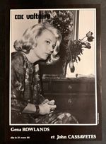 Gena Rowlands et John Cassavetes (1986) CAC Voltaire Poster Rolled 15.75x22.75
