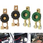 4x Car Battery Switch Isolator Terminal Quick Cut-off Disconnect Master Shut
