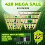 Mars Hydro Smart LED Grow Light Bars FC-E Series Growing Lights for Veg Flower