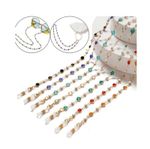Glasses Chain Lanyard Sunglasses Spectacles Crystal Bead 75cm  with Connectors