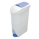 SANI BIN FEMININE HYGIENE DISPOSAL BINS NARROW FEMALE WASHROOM WC UNIT 20L