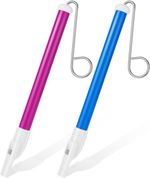 2PCS Slide Whistle for Adults, Purple & Blue, ABS + Iron, Sliding Whistle Musica